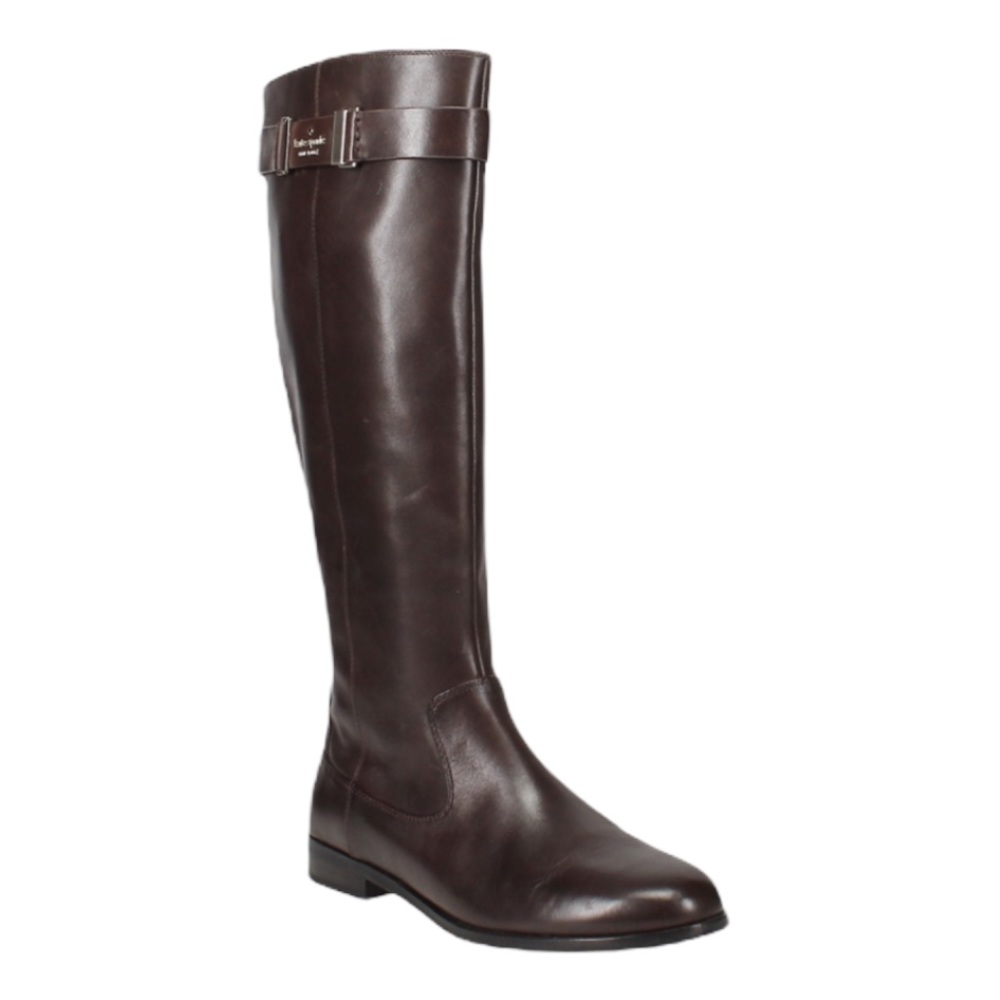 Kate Spade Ronnie equestrian riding boots in Dark chocolate size 5